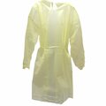 Cordova Yellow Polypropylene, Isolation Gown, 12PK PPGOWN100